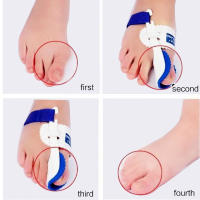 Corrector De Tornejo Ortopédico Para Aliviar El Dolor En El Pie Herramienta De Cuidado Del Pie Corrección De Hallux Valgus Tamaño a Pair Material ABS - details 10