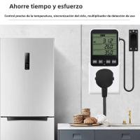 Enchufe Con Control De Humedad Y Temperatura LCD Display Thermostat Switch Sensor De Temperatura Y Control De Humedad Para El Hogar - details 5