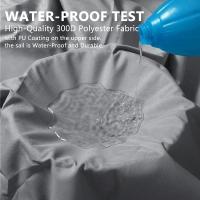 Parasol Impermeable De Algodón Para Camping Grande Protección Contra El Sol Y La Lluvia Para Jardín Y Terraza Cubierta De Sombra Para Exterior - details 2