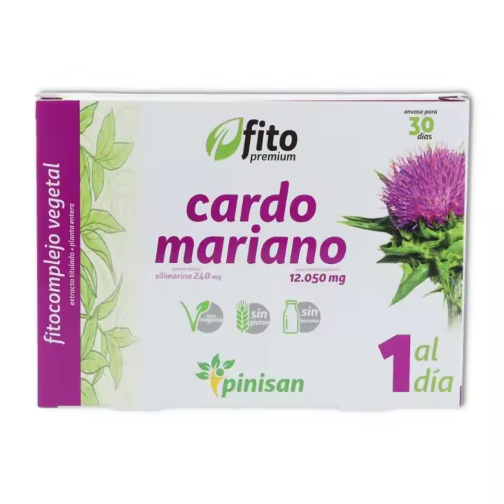 Pinisan Fito Premium cardo mariano 30 cápsulas - 1