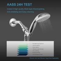 Soporte para ducha ajustable, soporte para Brazo de ducha para conectar el Brazo de ducha y la manga de ducha, cromada - details 4