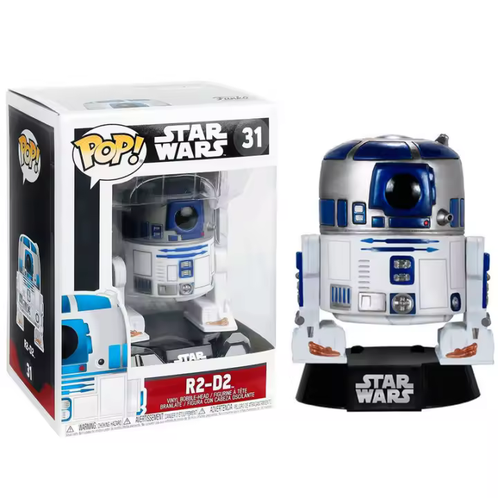 Funko Pop! Star Wars : R2-D2 - Figura de Vinilo Coleccionable - Idea de Regalo- Mercancia Oficial - Juguetes para Niños y Adultos - Movies Fans - Muñeco para Coleccionistas y Exposición - MR POPYE - 1