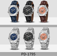 Reloj De Cuarzo Para Hombre PAGANI DESIGN 2025 Multifuncional 40MM Vidrio De Zafiro Resistente Al Agua 100M Fase Lunar Estilo Business - details 0