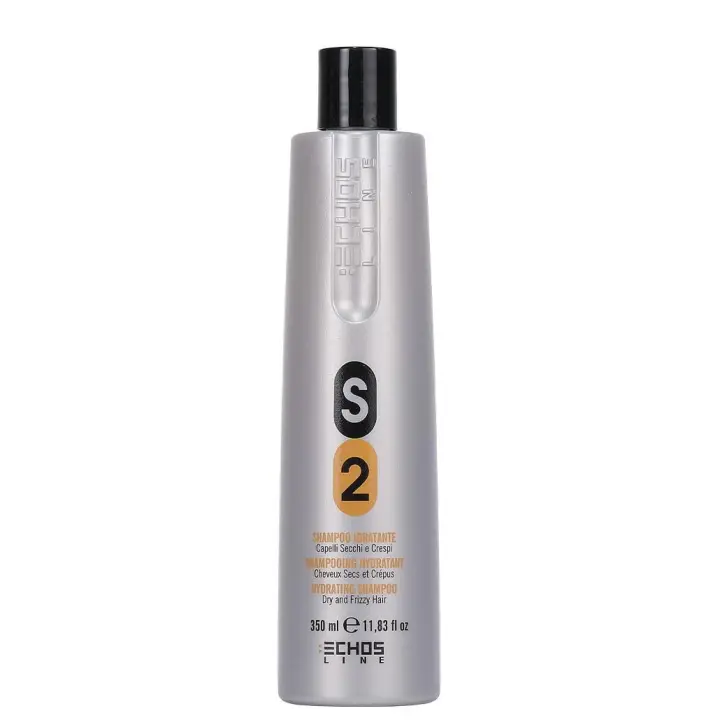 ECHOSLINE CHAMPU HIDRATANTE S2 CABELLO SECO E CRESPO 350ML - 1