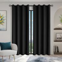 2pcs Cortinas Oscurecedoras Modernas 100% Con Acabado En Capa Para Dormitorio Sala De Estar Comedor Decoración De Hogar - details 6
