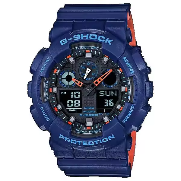 Reloj G-SHOCK GA-100L-2AER Casio Hombre Analógico Digital Deportivo Sumergible (200m) - 1