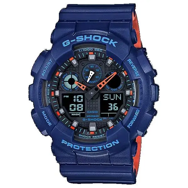 Reloj G-SHOCK GA-100L-2AER Casio Hombre Analógico Digital Deportivo Sumergible (200m) - 1