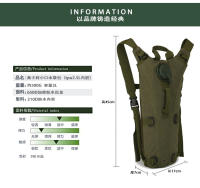 Mochila impermeable para exteriores, para ciclismo, con forro de EVA, para deportes al aire libre - details 3