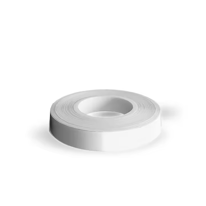 Llantasde Rueda para ruedas de motorteta reflectantes Blancasde 9 mm x 6 Mt - 1