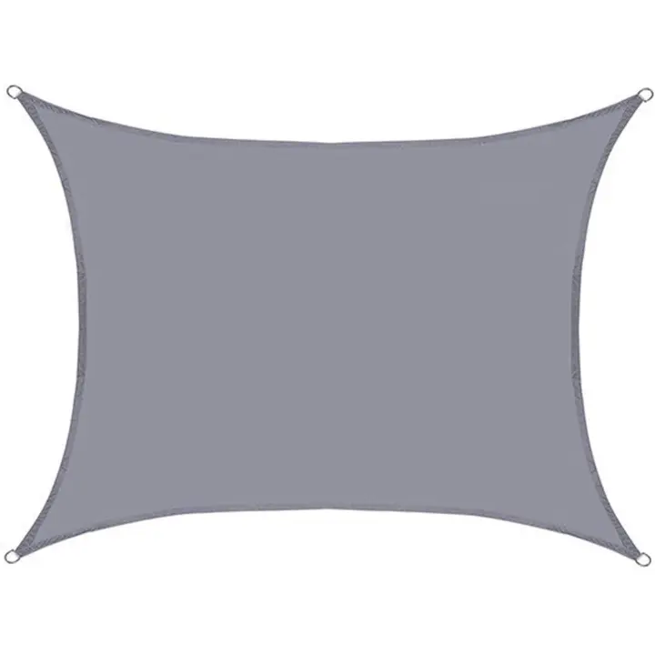 Toldo Vela de Sombra rectangular para exteriores, resistente a Agua y al Polvo, de grado Comercial, para patios, Jardines y eventos. - 1
