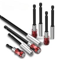 Soporte De Broca Magnético Eléctrico Con Retención Rápida De Hexágono 1/4 Pulgada Y Extensión Rod 60/100/150mm Herramienta De Trabajo Para Electrónica - details 11