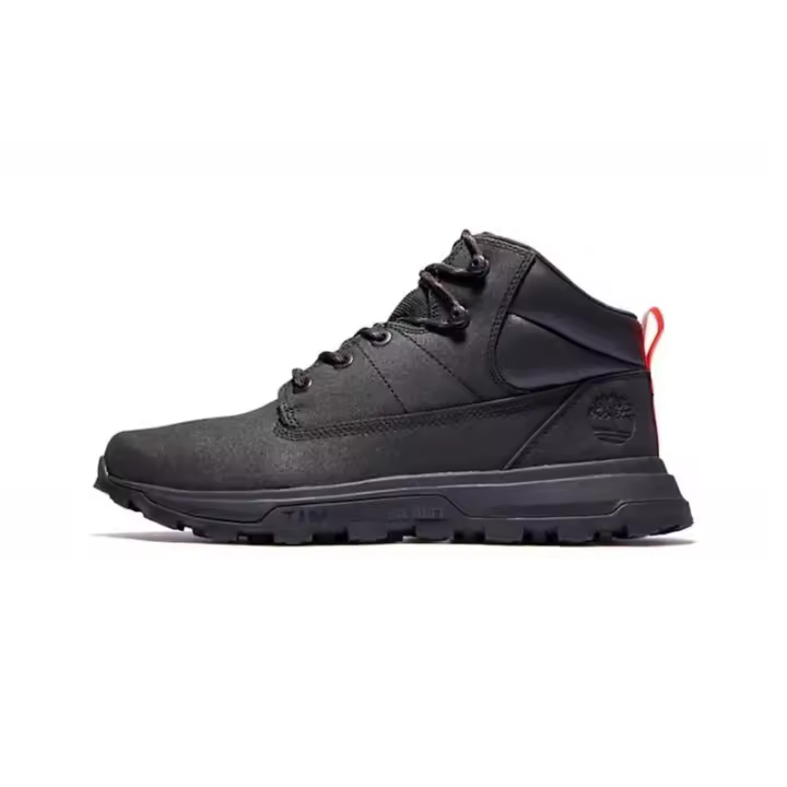 Bota Timberland Treeline Mid Negro - Cuero Sostenible, Forro Reciclado, Amortiguación Ligera, Absorción de Impactos, Gran Agarre - Zapatilla Hombre - 1