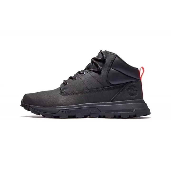 Bota Timberland Treeline Mid Negro - Cuero Sostenible, Forro Reciclado, Amortiguación Ligera, Absorción de Impactos, Gran Agarre - Zapatilla Hombre - 1