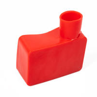2pcs Protector De Conectores De Terminal De Batería De Coche Negros Y Rojos Capa De Goma Para Protector De Busbar - details 5