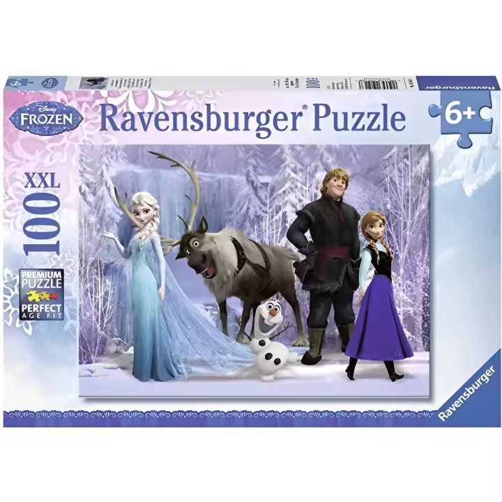 Disney - Frozen: la Reina de Las Nieves, Puzzle de 100 Piezas XXL (Ravensburger 10516 8) - 1