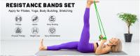 Banda Elástica de Resistencia- Goma Dominadas de Caucho Natural para Estiramiento, Levantamiento de Potencia, Yoga, Pilates - details 1