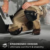 Nuevos Protegedores De Rodilla Profesionales De EVA Con Almohadilla De Gel Cómoda Y Correas Ajustables Para Trabajo Jardinería - details 13