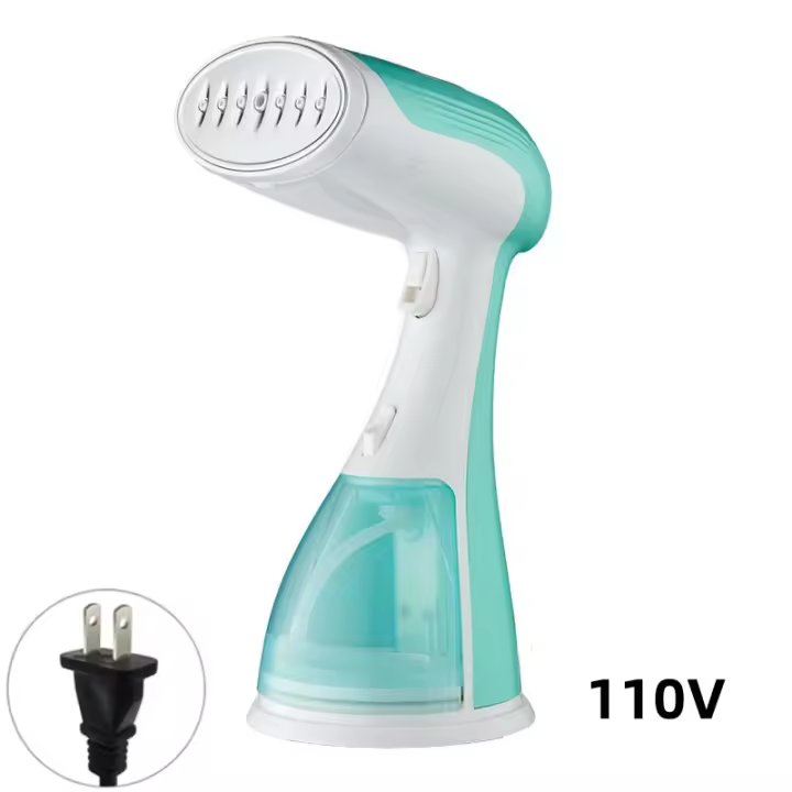 Nueva Hierba De Vapor Para Ropa 1500W Portátil Limpiador De Vapor 300ML Eléctrico Para El Hogar Eliminación De Pulgas Colgante Mano - 1