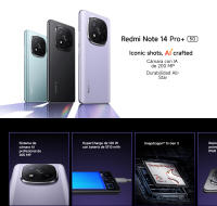 Official | Redmi Note 14 Pro+ 5G, Pantalla AMOLED con bisel ultrafino de 2,07, Duración de la batería de hasta 24 días, Admite llamadas por Bluetooth - details 0