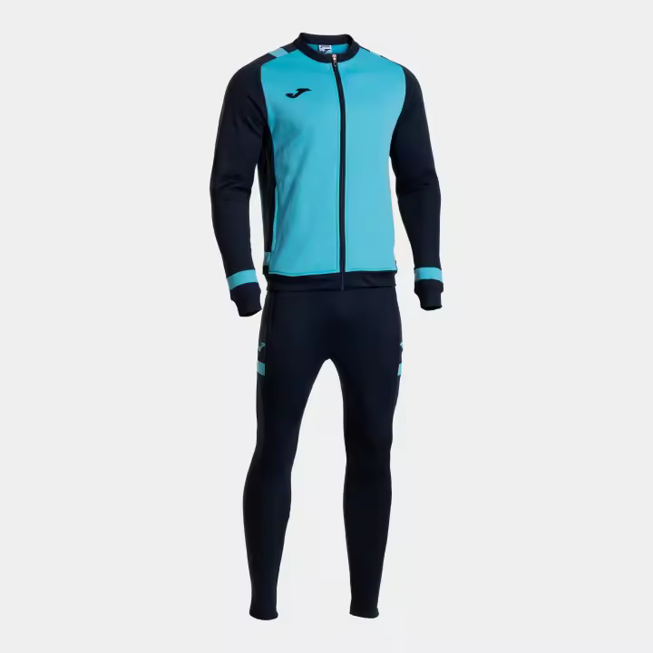 Chándal Hombre Joma Lider 104286 Turquesa Flúor Marino 013 Confortable - 1