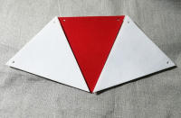 Bandeja De Fiesta Temática Del Carnaval En Tela Roja Y Blanca Para Decoración De Cumpleaños Circo Con Bandera De Triángulos - details 7