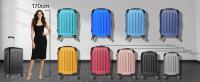 Maletas de cabina ABS 56x40x25cm, 40L - 20 Pulgadas . Compatible con el Estándar de Equipaje Lufthansa, WizzAir o Iberia. Medida 55x38x22. Maleta de Cabina Rígida con Cierre de Combinación y 4 Ruedas Dobles 360°，Maletas para avión en diferentes colores - details 1