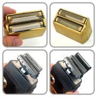 Cabeza De Cuchilla Para Afeitadora Eléctrica Kemei Original KM-2028 Pelaje Dorado Y Cuchillo Neto Compatible Con KM-2028 Repuesto Flotante De Cuchilla - details 4