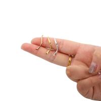 100Pcs/Lot Tubo De Latón Curvado Con Acabado Brillante Y Espaciador Suave Para Pulseras Collares DIY Accesorios De Joyería - details 3