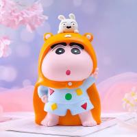 Caja De Ahorro En Forma De Ropa Interior De Crayon Shin-chan Muñeco De Peluche Nohara Shinnosuke Decoración De Escritorio Para Niños - details 0