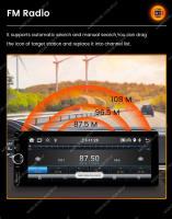 MEKEDE Radio De Coche Universal 6.86 Pulgadas 2+64G 1Din Carplay Android Auto Multimedia Video Player MP5 SWC BT USB FM Autoradio - details 14