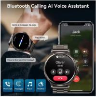 Reloj Inteligente Para Hombres Ultra HD 1,85 con GPS Track Bluetooth Llamada 710 Mah Katería Grande Deportes Gimnasio Impermeable - details 3