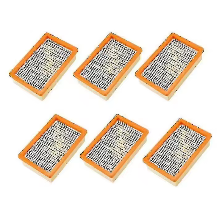 6-pack filtro compatible con el aspirador Karcher Mv4 Mv5 Mv6 Wd4 Wd5 Wd6, compatible con piezas - 1