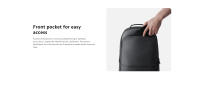 Oficial |  Xiaomi Business Backpack, Con separador para tener tus cosas ordenadas, Compartimento frontal multifuncional, Cómoda y fácil de poner a la espalda - details 5