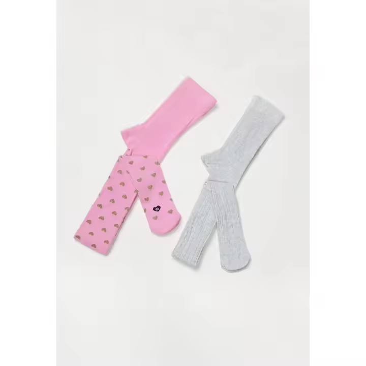 Koroshi Pack de 2 leotardos para niña - 1