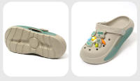 Clogs Ligeros Y Transpirables Para Niñas Antideslizantes Para Jardín Interior Exterior Baño Playa Con Diseño De Dibujos Animados - details 2