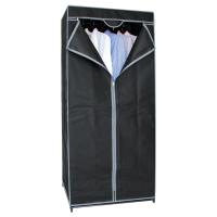 STARELY-Armario De Tela Medidas 70 X 45 X 160 Cm De Altura Con 1 Barra Para Colgar Perchas - details 0