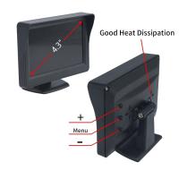 Monitor De Retrovisores Para Coche Con Cámara De Visión Trasera Kit De Cámara De Apertura Sistema De Pantalla De Estacionamiento Cámara Retrovisora - details 5