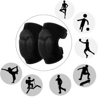 1Par De Protecciones Para Rodillas Deportivas Anticaída Y Anti-collisión Para Fútbol Baloncesto Fitness Patinaje Artístico Equipamiento Protector Adulto - details 8