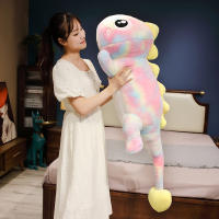 Muñeco De Peluche Grande Dinosaurio Suave Para Cama Cojín Animal Completo Regalo De Navidad O Cumpleaños Para Niñas Edad Recomendada 3-18 Años - details 8