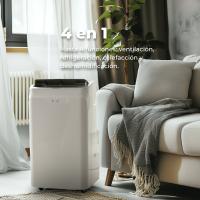 EVVO Aire Acondicionado Portátil Frío y Calor, Clase A, 12.000 BTU, Control Remoto, Temporizador 24h, Deshumidificador - details 0