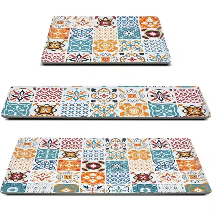 MBH - Set de 3 bandejas de melamina para servir comida. Ideal para la presentación de alimentos en la mesa. Resistentes, ligeras y aptas para hostelería. - 1