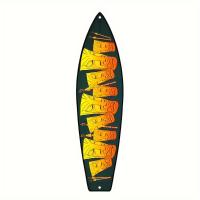 Cartel De Metal Tiki Bar Surf Estilo Americano Irregular Para Decoración De Pared Hogar Playa Club Barra Cocina Cuarto Dormitorio - details 9