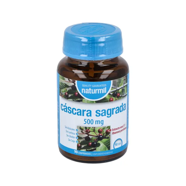 DIETMED - PACK DE 2 Cáscara Sagrada 500mg 90 Comprimidos - 1