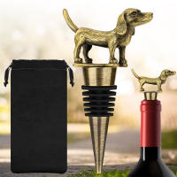 Tapa De Botella De Vino Para Perros/Cats Decorativa De Aleación De Zinc Y Silicona Herramientas De Accesorios Para Vino - details 16