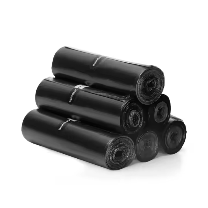 UD - Bolsas de basura de 85 x 105 cm color Negro  ,  vienen 6 paquetes - 1