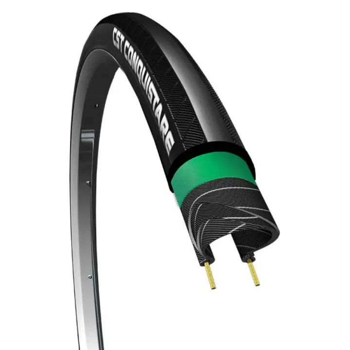 Cst Cubierta Rígida De Carretera Premium Conquistare Tubeless 700 X 25 - 1