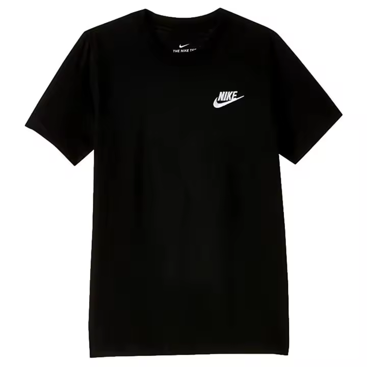 CAMISETA NEGRA NIÑO NIKE SPORTSWEAR AR5254 - 1