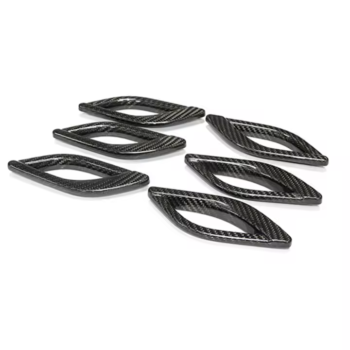 Cubierta De Parachoques Lateral Para Maserati Ghibli 2014-2021 Accesorios Exteriores ABS Fibra De Carbono Instalación Fácil - 1