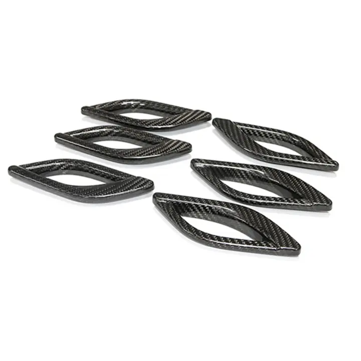 Cubierta De Parachoques Lateral Para Maserati Ghibli 2014-2021 Accesorios Exteriores ABS Fibra De Carbono Instalación Fácil - 1