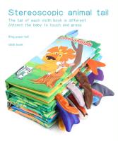 Libro de Pañales para Bebés Nuevo Juguetes Educativos de Dibujos Animados con Colas de Animales para Niños de 12 a 72 Meses Entrenamiento Visual y Auditivo Reconocimiento de Colores Material de Tela - details 4